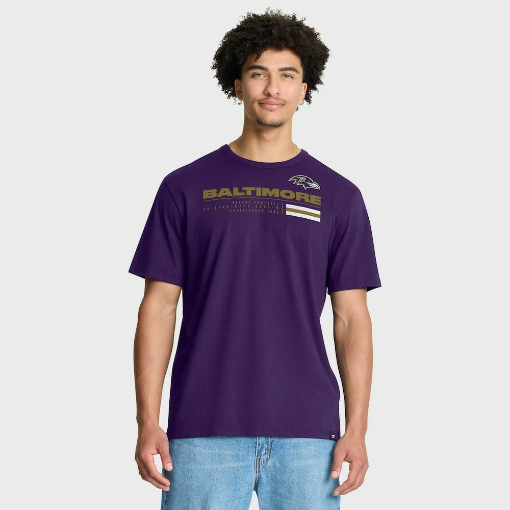 Baltimore Ravens Chop Block Legacy T-Shirt - Purple - Fanatics