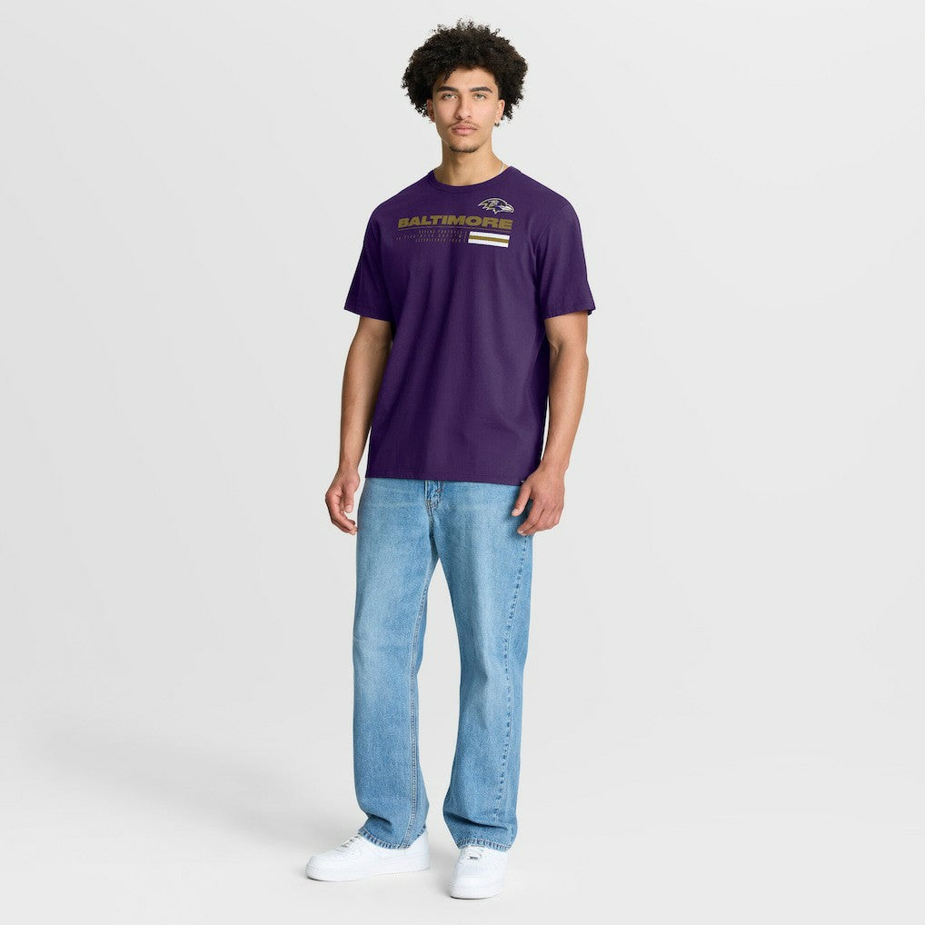 Baltimore Ravens Chop Block Legacy T-Shirt - Purple - Fanatics