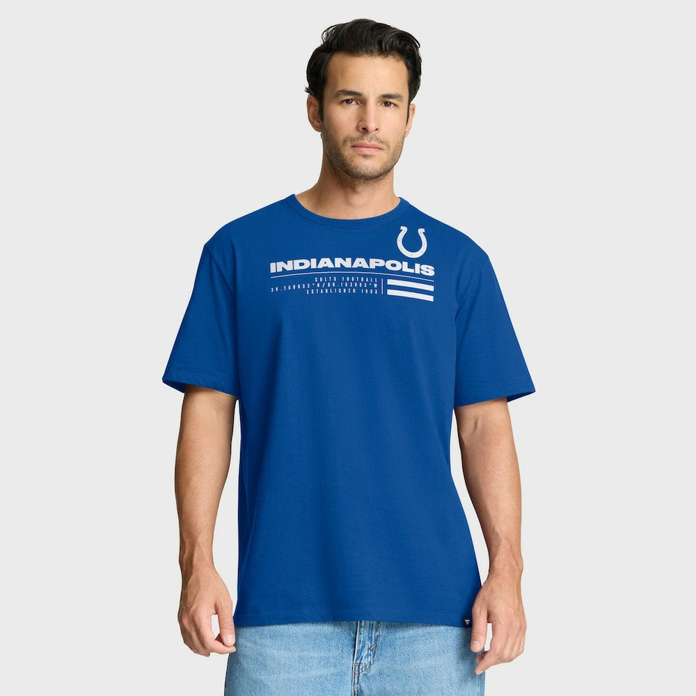 Indianapolis Colts Chop Block Legacy T-Shirt - Royal - Fanatics