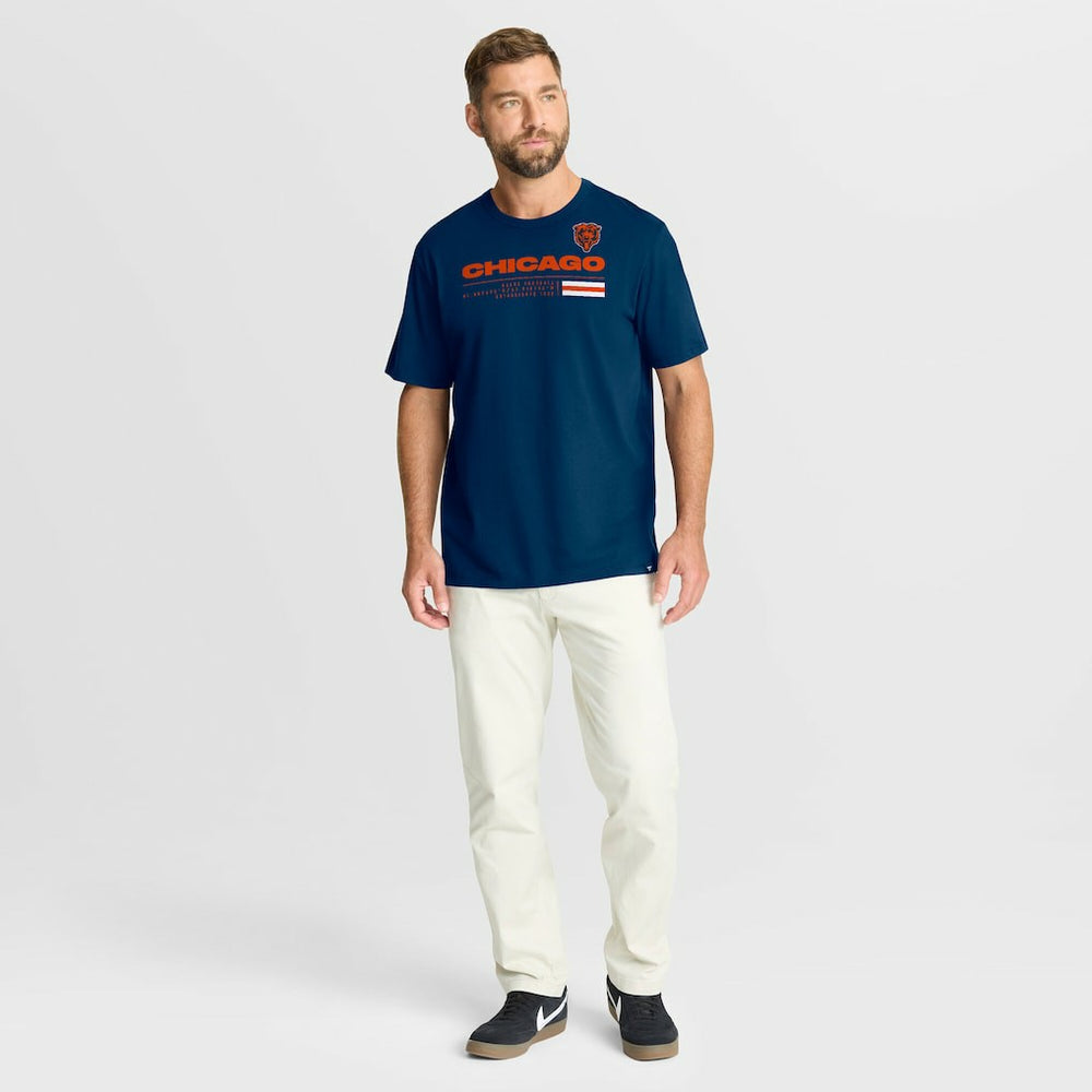 Chicago Bears Chop Block Legacy T-Shirt - Navy - Fanatics