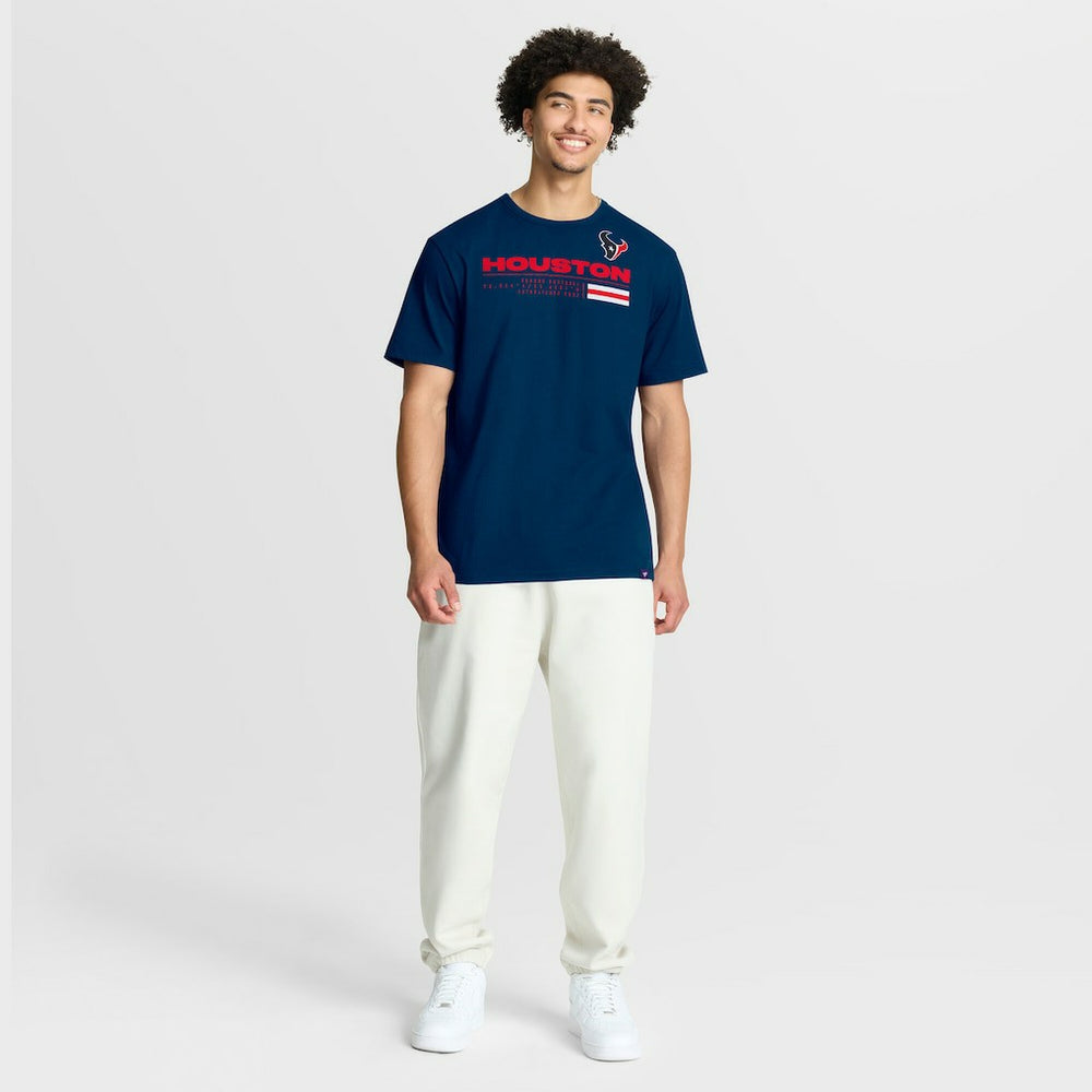 Houston Texans Chop Block Legacy T-Shirt - Navy - Fanatics