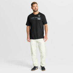 Las Vegas Raiders Chop Block Legacy T-Shirt - Black - Fanatics