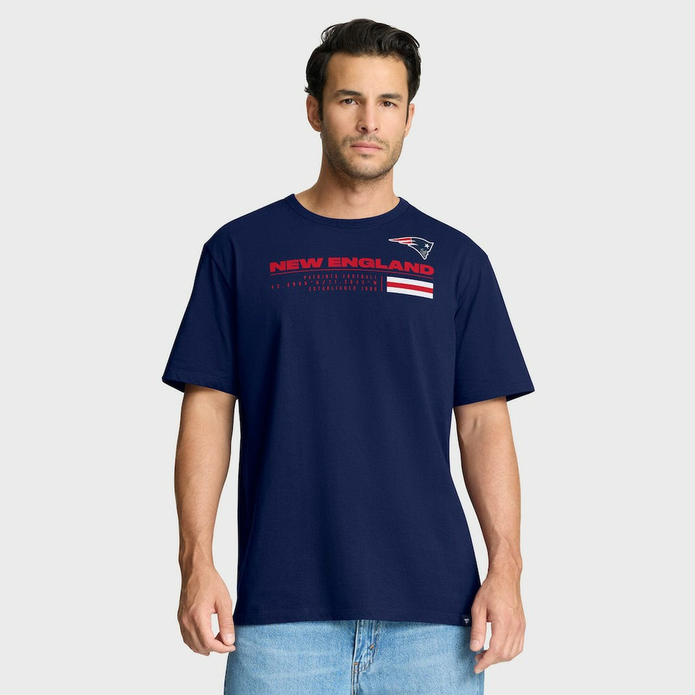 New England Patriots Chop Block Legacy T-Shirt - Navy - Fanatics