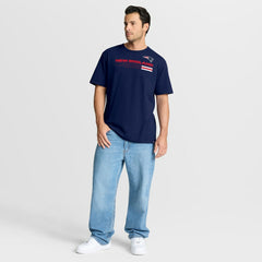 New England Patriots Chop Block Legacy T-Shirt - Navy - Fanatics