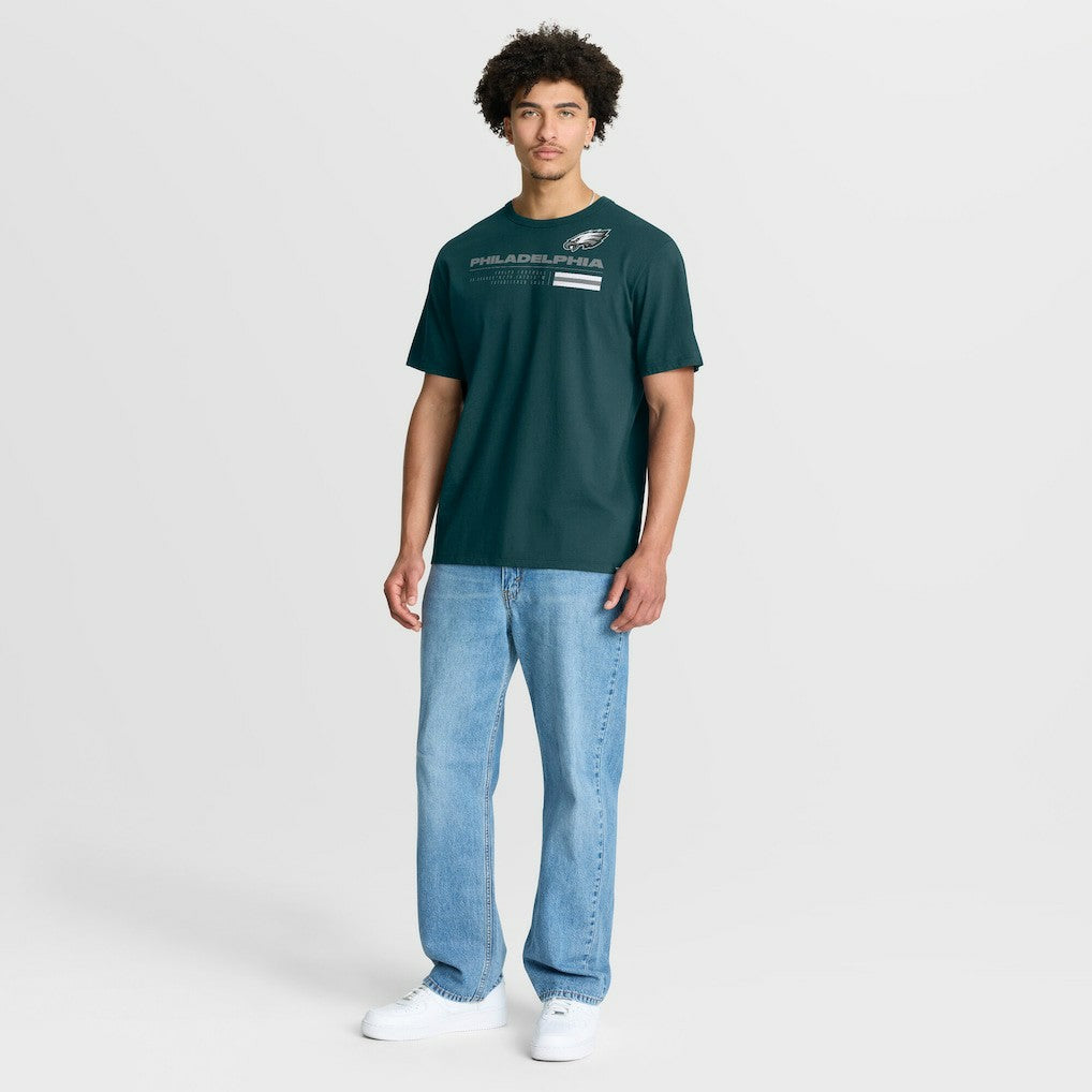 Philadelphia Eagles Chop Block Legacy T-Shirt - Midnight Green - Fanatics