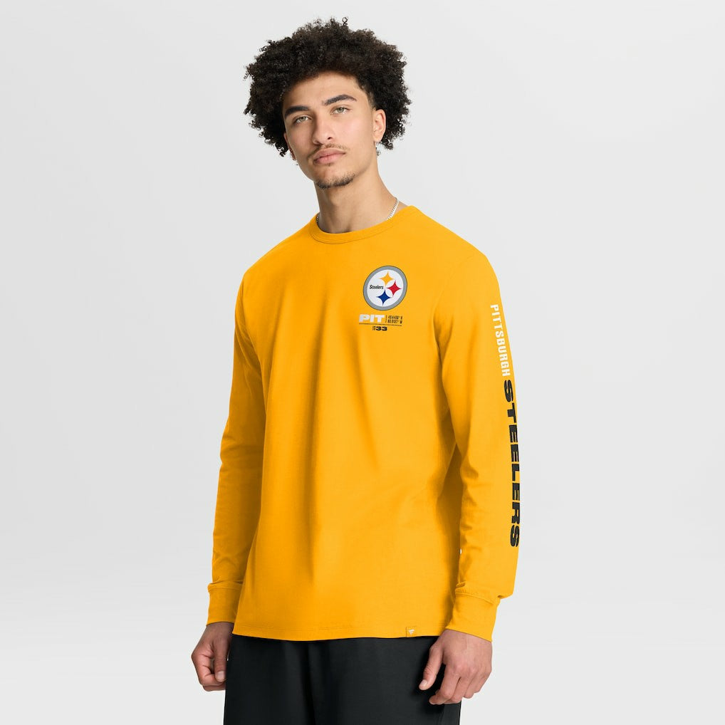 Pittsburgh Steelers Clock Management Legacy Long Sleeve T-Shirt - Gold - Fanatics