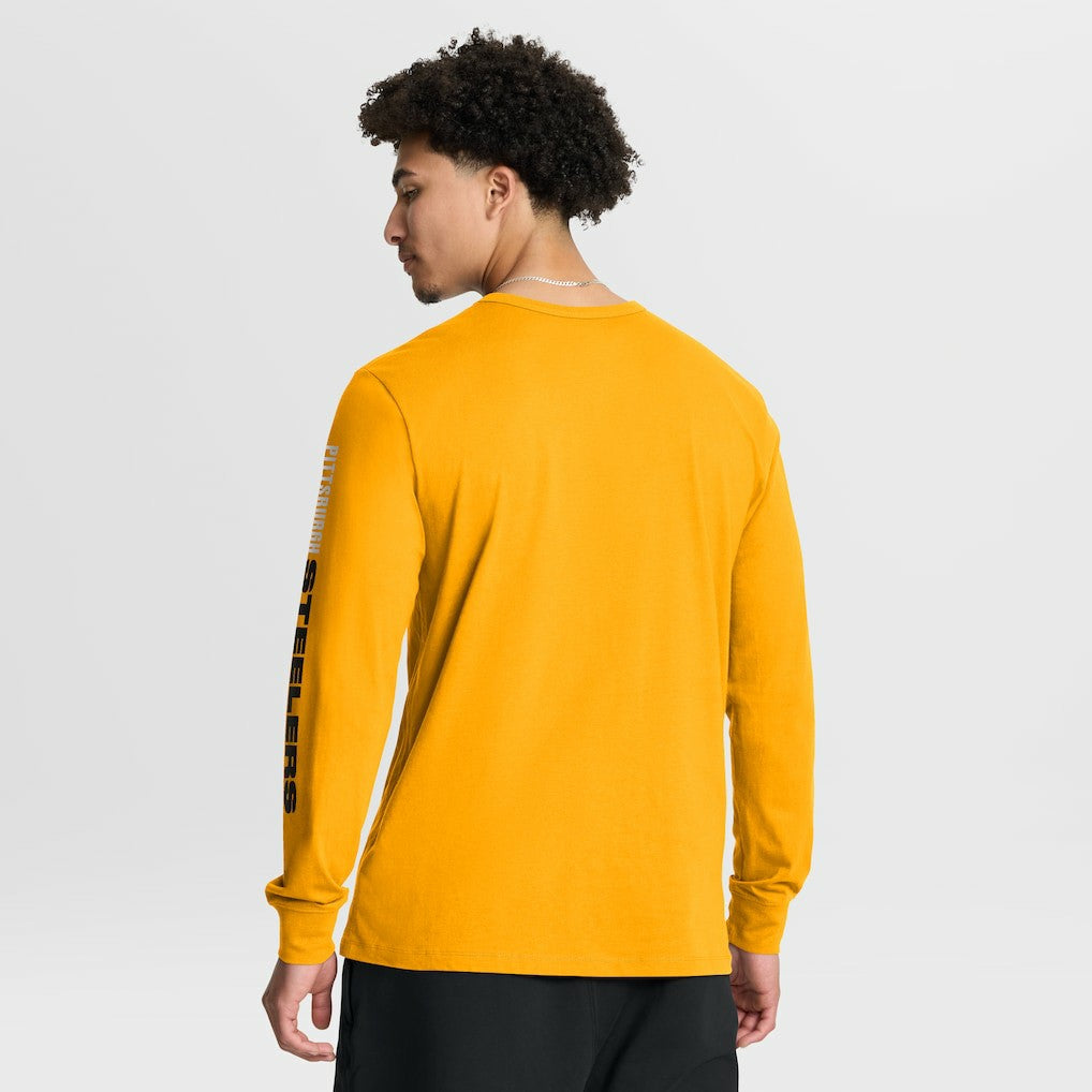 Pittsburgh Steelers Clock Management Legacy Long Sleeve T-Shirt - Gold - Fanatics