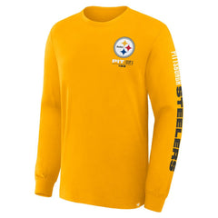 Pittsburgh Steelers Clock Management Legacy Long Sleeve T-Shirt - Gold - Fanatics