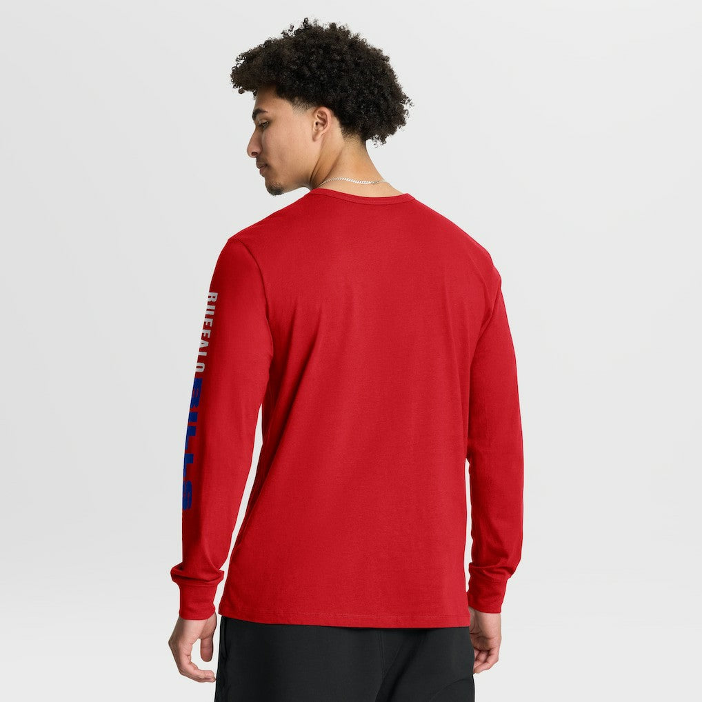 Buffalo Bills Clock Management Legacy Long Sleeve T-Shirt - Red - Fanatics