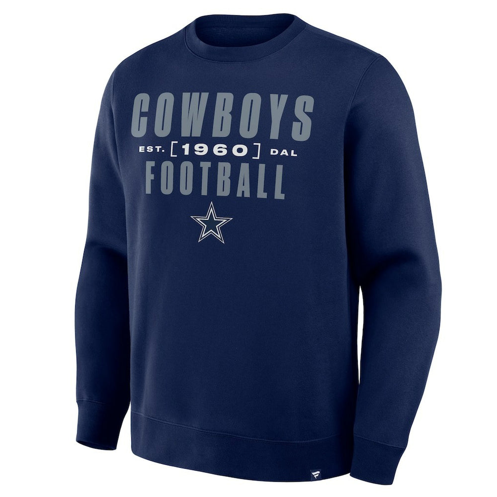 Dallas Cowboys Powerful Throw Legacy Sweatshirt - Navy - Fanatics