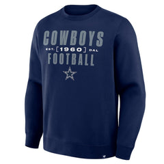 Dallas Cowboys Powerful Throw Legacy Sweatshirt - Navy - Fanatics