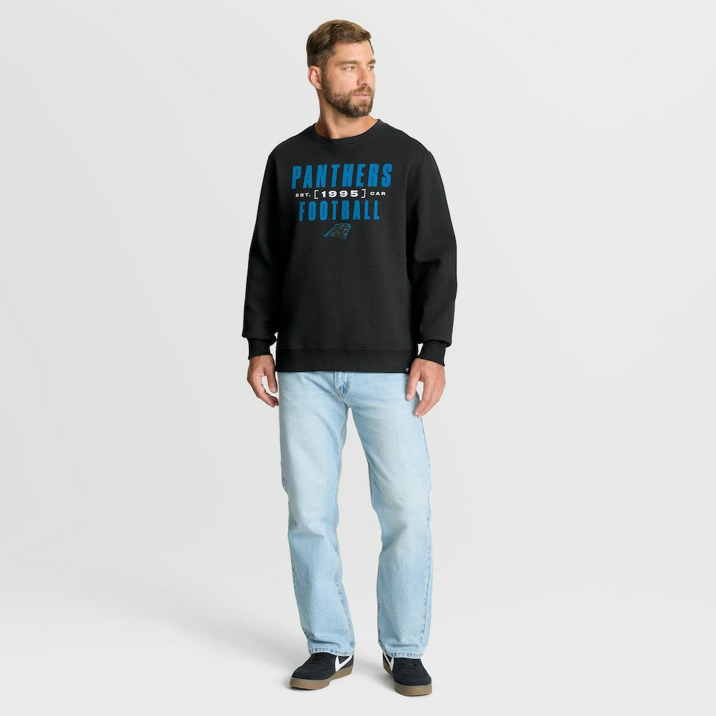 Carolina Panthers Powerful Throw Legacy Pullover Sweatshirt - Black - Fanatics