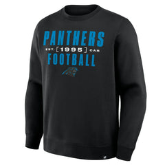 Carolina Panthers Powerful Throw Legacy Pullover Sweatshirt - Black - Fanatics