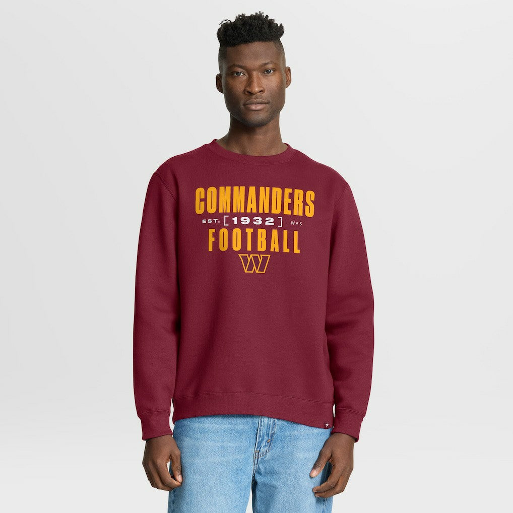 Washington Commanders Powerful Throw Legacy Pullover Sweatshirt - Burgundy - Fanatics