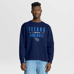 Tennessee Titans Powerful Throw Legacy Pullover Sweatshirt - Navy - Fanatics