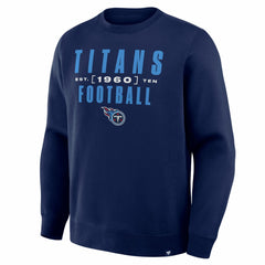 Tennessee Titans Powerful Throw Legacy Pullover Sweatshirt - Navy - Fanatics