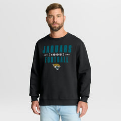 Jacksonville Jaguars Powerful Throw Legacy Pullover Sweatshirt - Black - Fanatics