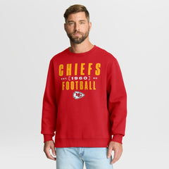 Kansas City Chiefs Powerful Throw Legacy Pullover Sweatshirt - Red - Fanatics