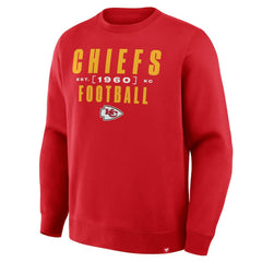 Kansas City Chiefs Powerful Throw Legacy Pullover Sweatshirt - Red - Fanatics