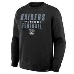 Las Vegas Raiders Powerful Throw Legacy Pullover Sweatshirt - Black - Fanatics