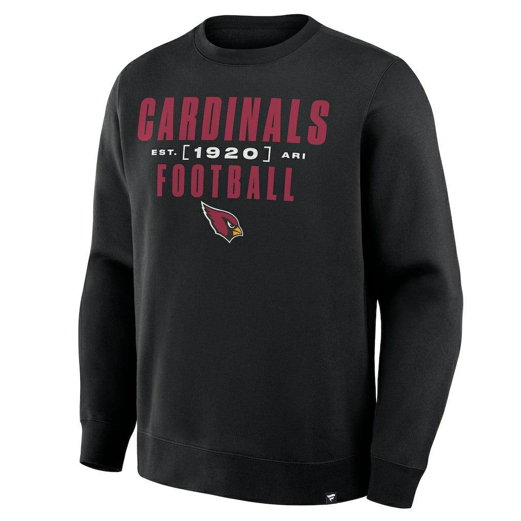 Arizona Cardinals Powerful Throw Legacy Pullover Sweatshirt - Black - Fanatics