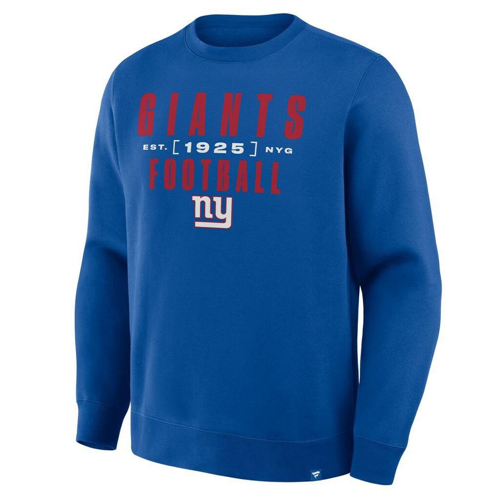 New York Giants Powerful Throw Legacy Pullover Sweatshirt - Royal - Fanatics
