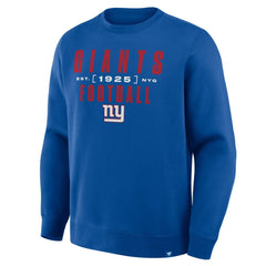 New York Giants Powerful Throw Legacy Pullover Sweatshirt - Royal - Fanatics