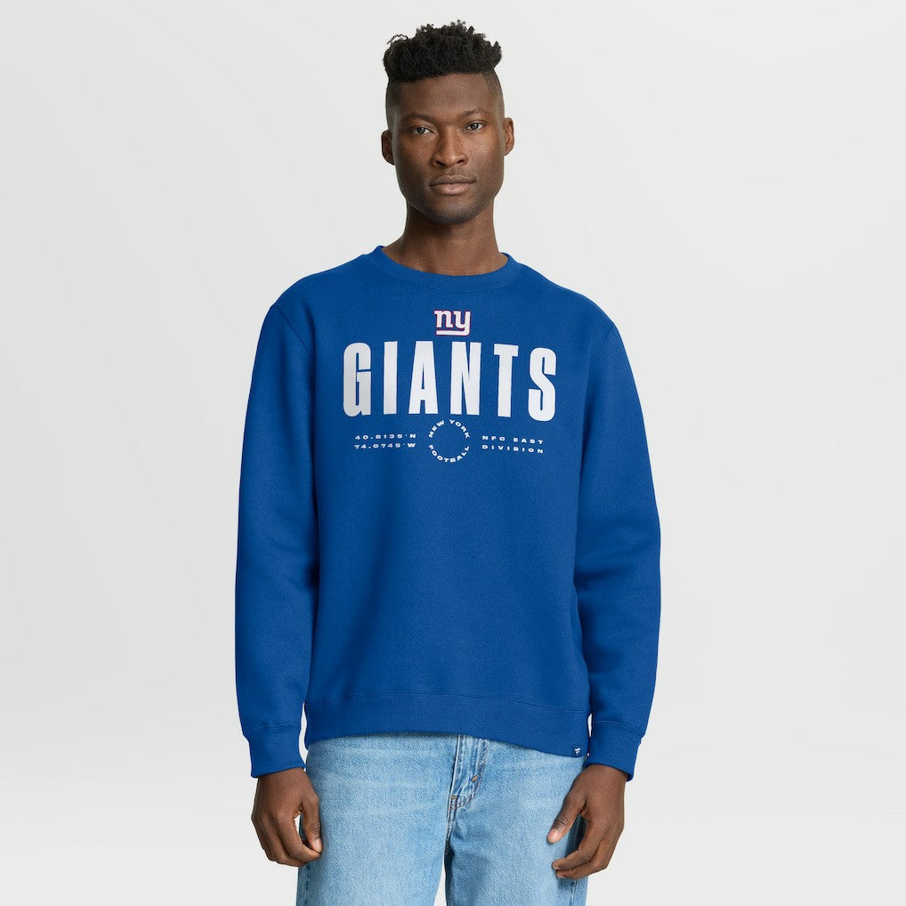 New York Giants Direct Handoff Legacy Pullover Sweatshirt - Royal - Fanatics