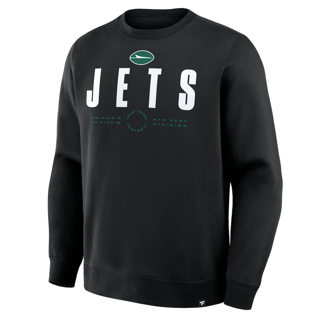 New York Jets Direct Handoff Legacy Pullover Sweatshirt - Black - Fanatics