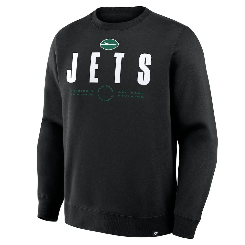 New York Jets Direct Handoff Legacy Pullover Sweatshirt - Black - Fanatics