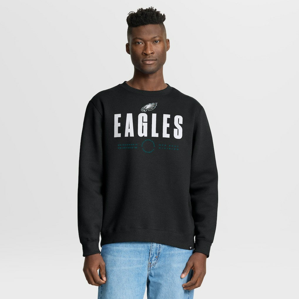 Philadelphia Eagles Direct Handoff Legacy Pullover Sweatshirt - Black - Fanatics