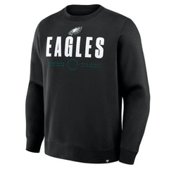Philadelphia Eagles Direct Handoff Legacy Pullover Sweatshirt - Black - Fanatics