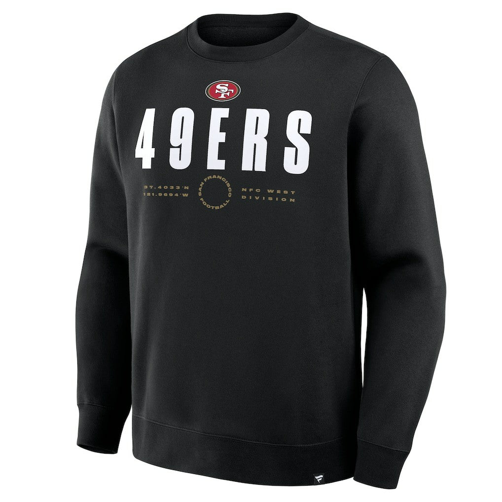San Francisco 49ers Direct Handoff Legacy Pullover Sweatshirt - Black - Fanatics