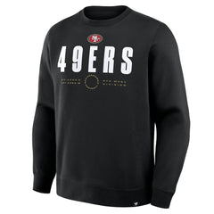 San Francisco 49ers Direct Handoff Legacy Pullover Sweatshirt - Black - Fanatics