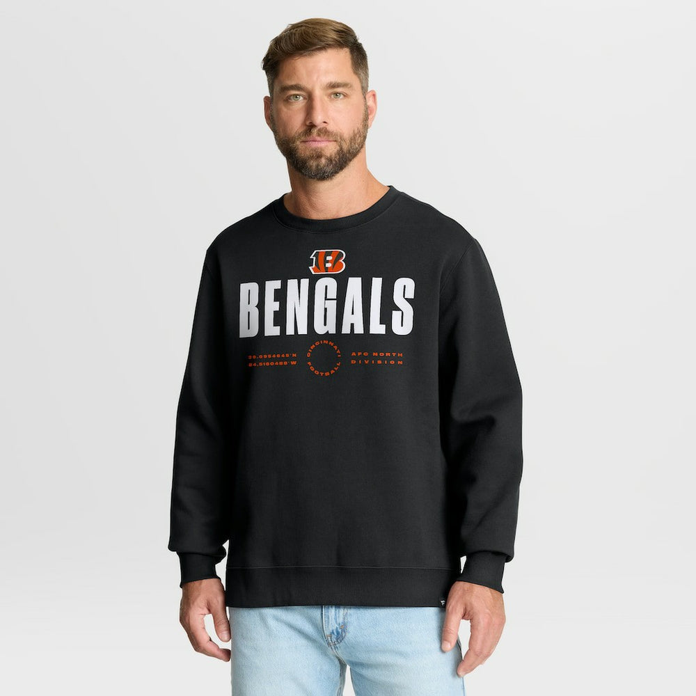 Cincinnati Bengals Direct Handoff Legacy Pullover Sweatshirt - Black - Fanatics