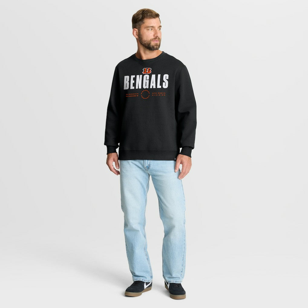 Cincinnati Bengals Direct Handoff Legacy Pullover Sweatshirt - Black - Fanatics