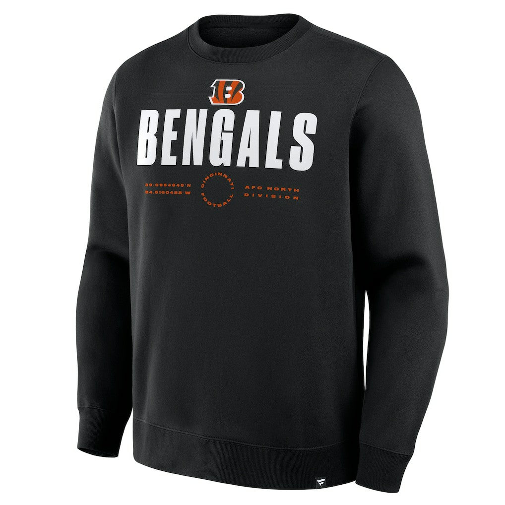 Cincinnati Bengals Direct Handoff Legacy Pullover Sweatshirt - Black - Fanatics