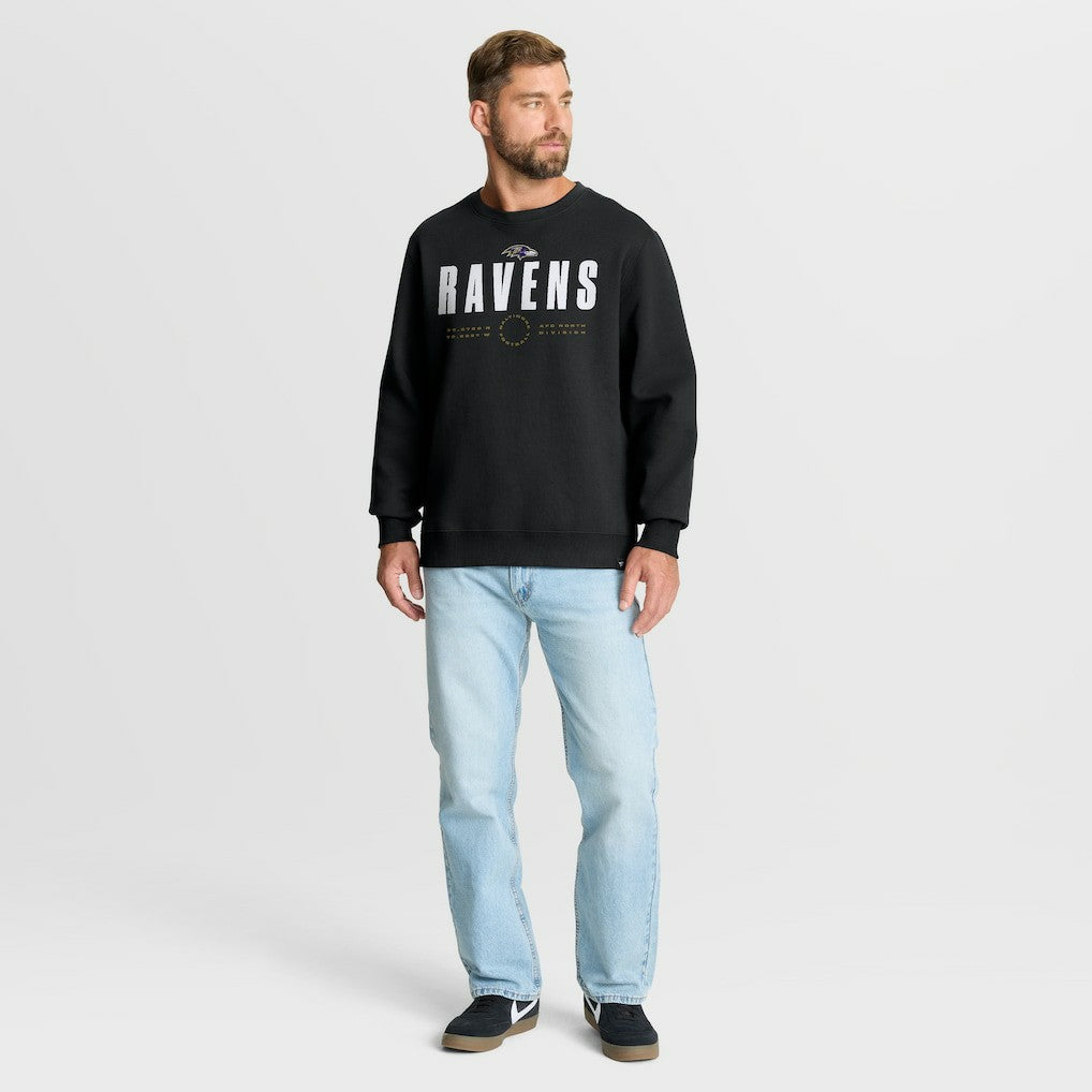 Baltimore Ravens Direct Handoff Legacy Pullover Sweatshirt - Black - Fanatics