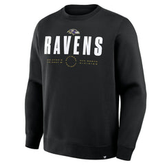Baltimore Ravens Direct Handoff Legacy Pullover Sweatshirt - Black - Fanatics