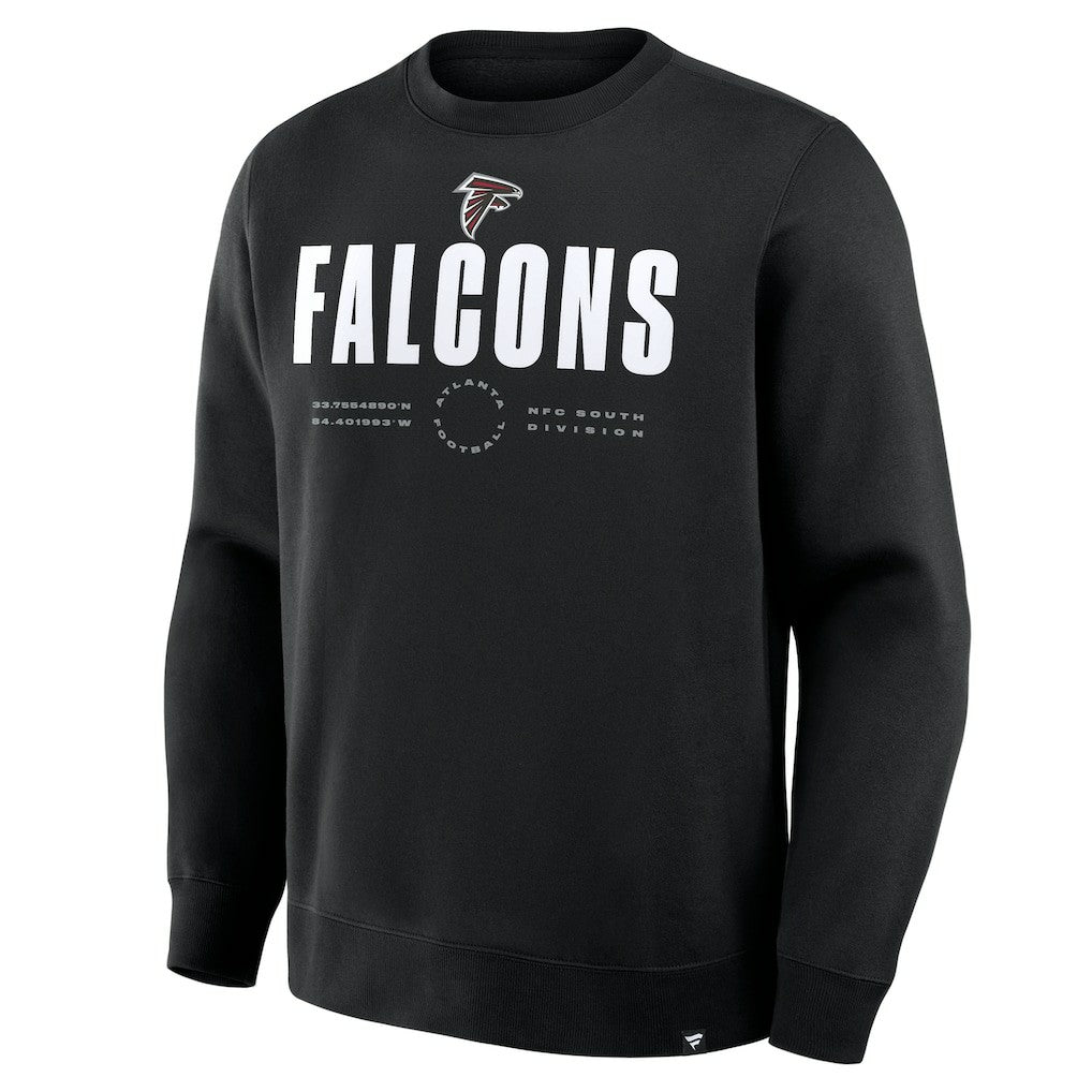 Atlanta Falcons Direct Handoff Legacy Pullover Sweatshirt - Black - Fanatics
