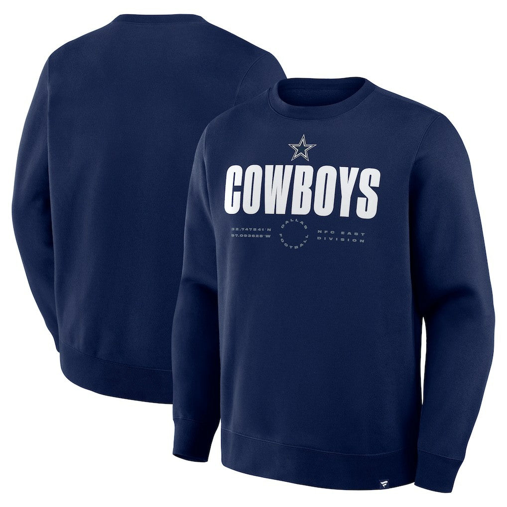 Dallas Cowboys Direct Handoff Legacy Pullover Sweatshirt - Navy - Fanatics