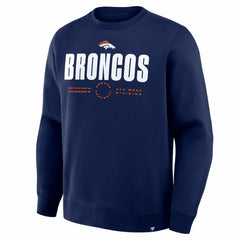 Denver Broncos Direct Handoff Legacy Pullover Sweatshirt - Navy - Fanatics