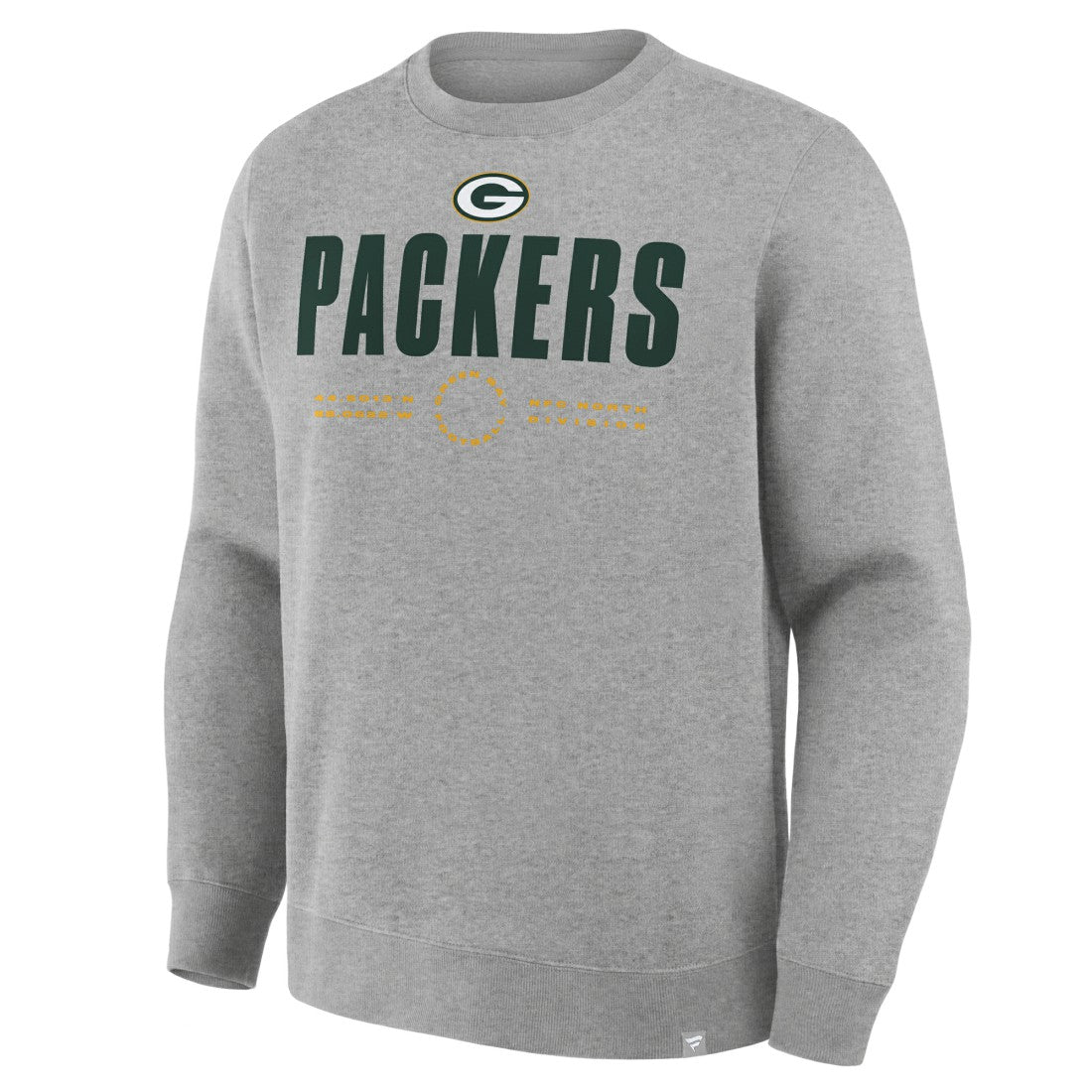 Green Bay Packers Direct Handoff Legacy Pullover Sweatshirt - Heather Gray - Fanatics