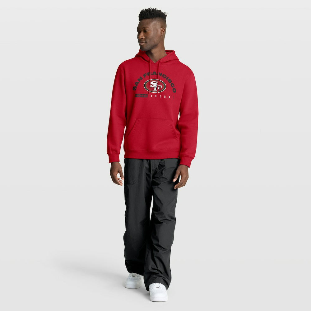 San Francisco 49ers Delay of Game Legacy Pullover Hoodie - Scarlet - Fanatics