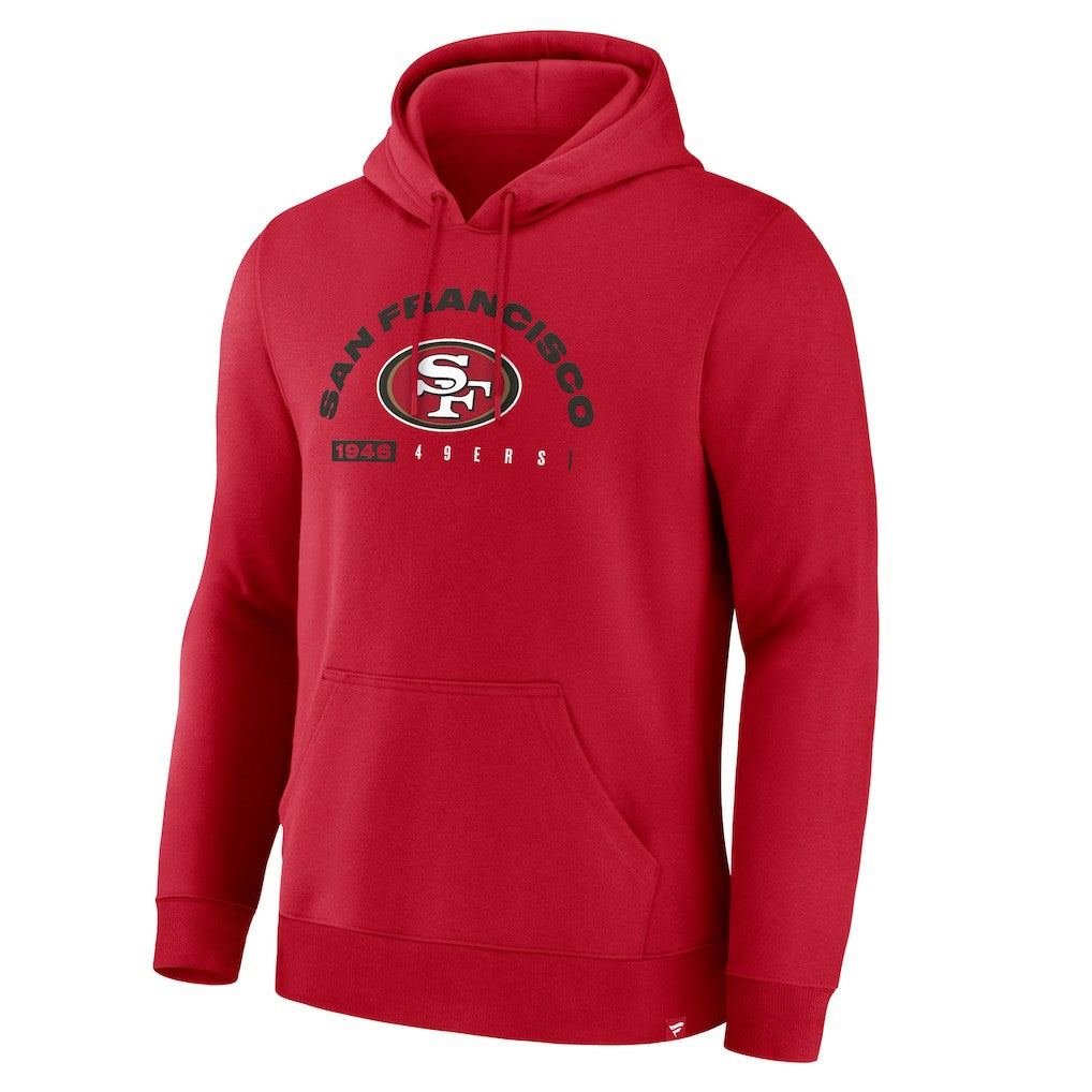 San Francisco 49ers Delay of Game Legacy Pullover Hoodie - Scarlet - Fanatics