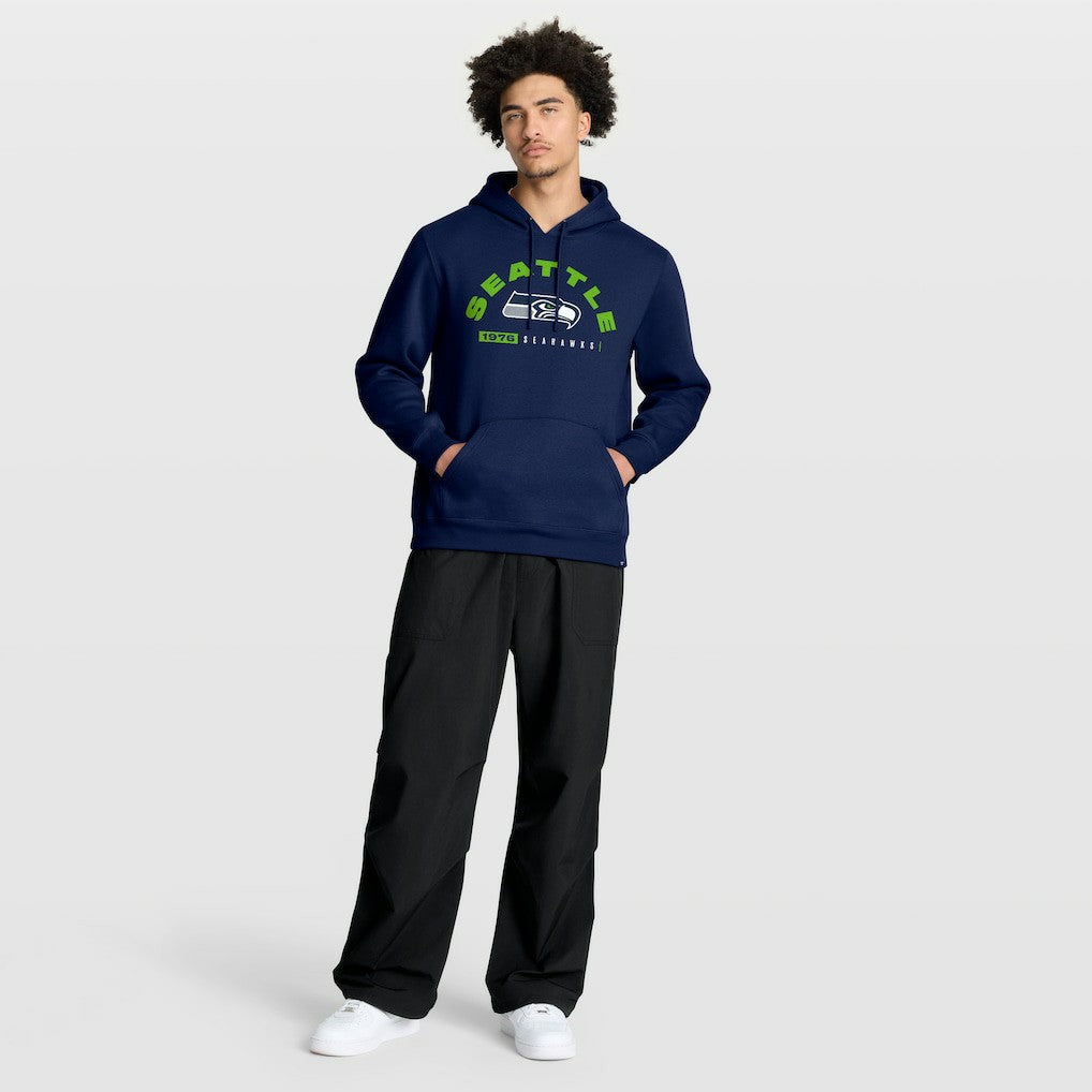 Seattle Seahawks Delay of Game Legacy Pullover Hoodie - College Navy - Fanatics