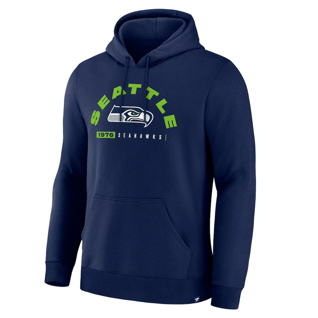 Seattle Seahawks Delay of Game Legacy Pullover Hoodie - College Navy - Fanatics