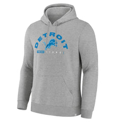 Detroit Lions Delay of Game Legacy Pullover Hoodie - Heather Gray - Fanatics