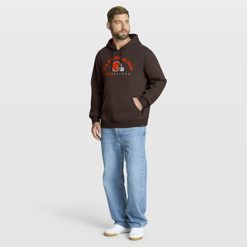 Cleveland Browns Delay of Game Legacy Pullover Hoodie - Brown - Fanatics