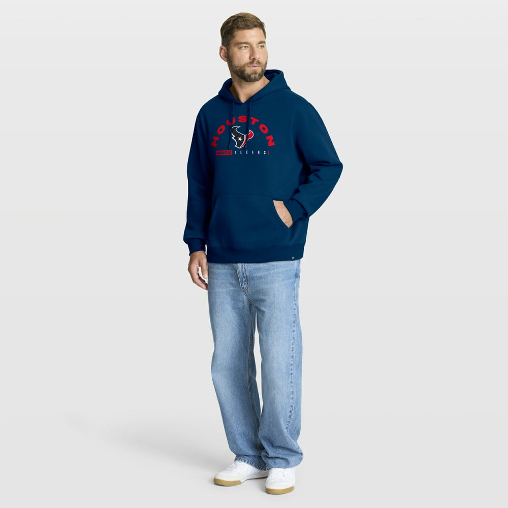 Houston Texans Delay of Game Legacy Pullover Hoodie - Navy - Fanatics